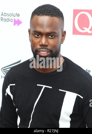 Le Q Awards 2018 au Roundhouse, Chalk Farm Road, London comprend : Ghetts Où : London, Royaume-Uni Quand : 17 Oct 2018 Source : WENN.com Banque D'Images