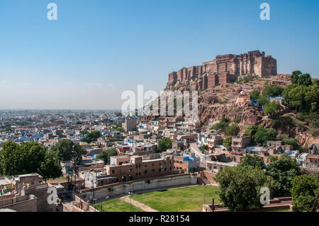 Château de Jodhpur Mehrangarh Banque D'Images