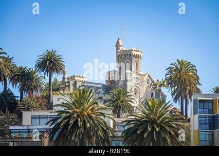 Château Brunet Brunet (Castillo) - Vina del Mar, Chili Banque D'Images