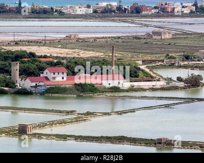 SARDAIGNE, ITALIE - 22 MAI 2018: Saler Flats en dehors de Cagliari Banque D'Images