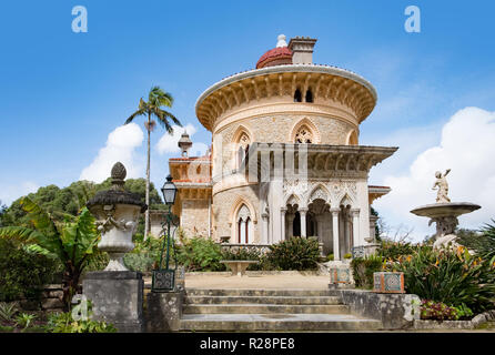 Palais monseratte, Sintra, Portugal, le palais de style oriental exotique Banque D'Images