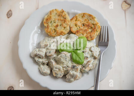 Boulettes de pâte Banque D'Images