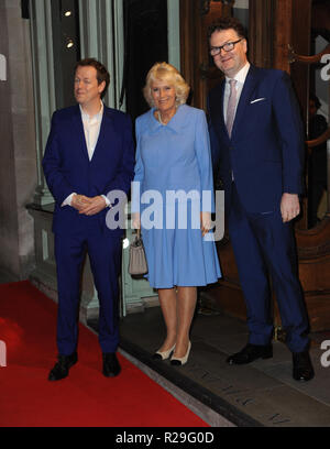 'Fortnum and Mason : Noël et autres fêtes d'hiver' Lancement de livre à Londres avec : Tom Parker Bowles, duchesse de Cornwall où : London, Royaume-Uni Quand : 17 Oct 2018 Source : WENN.com Banque D'Images