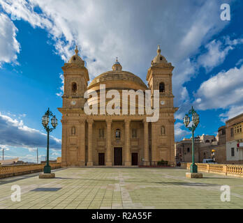 L'Assomption de la Vierge Marie dans la cathédrale de Palerme, à Malte. Banque D'Images