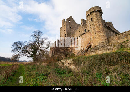 Craigmillar Castle à Édimbourg, Écosse, Royaume-Uni Banque D'Images