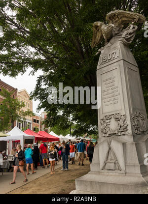 Farmers Market Burlington Vermont Banque D'Images