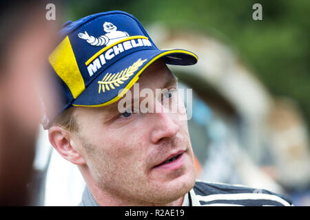 18 novembre 2018, Coffs Harbour, Nouvelle-Galles du Sud, Australie ; FIA World Rally Championship de l'Australie ; rally winner Jari-Matti Latvala Banque D'Images