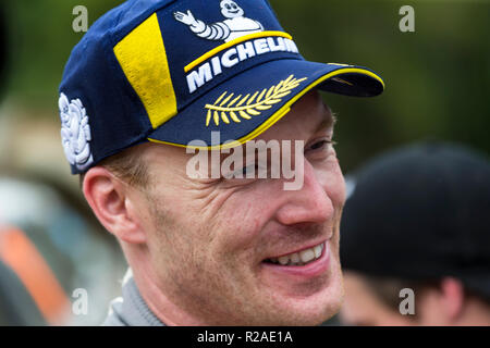 18 novembre 2018, Coffs Harbour, Nouvelle-Galles du Sud, Australie ; FIA World Rally Championship de l'Australie ; rally winner Jari-Matti Latvala Banque D'Images