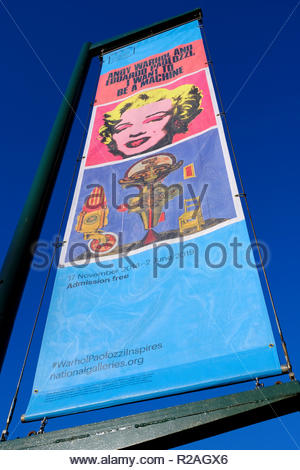 Edinburgh, Royaume-Uni. 18 novembre, 2018. Andy Warhol et Eduardo Paolozzi exposition à la Scottish National Gallery of Modern Art deux à Édimbourg, en Écosse. L'exposition s'appelle : je veux être une machine, et s'étend de la 17 Novembre 2018 - 2 juin 2019. Credit : Craig Brown/Alamy Live News. Banque D'Images