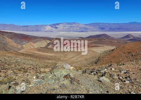 Paysage désertique de la Death Valley National Park, California, United States of America Banque D'Images