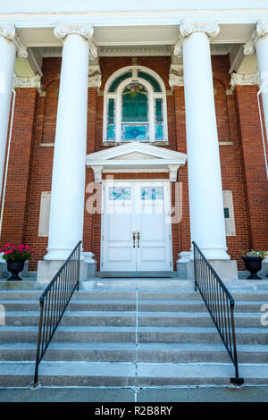 Manly Memorial Baptist Church, 202 South Main Street, Lexington, Virginia Banque D'Images