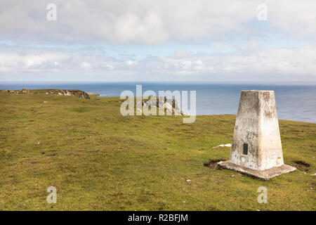 Paysage, Ness d'Hagmark, Unst, Shetland, UK Banque D'Images