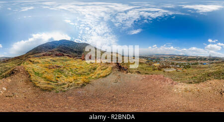 Vue panoramique à 360° de Sorkheh Hesar National Park