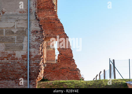 Zerbst, Allemagne - 11 novembre 2018 : vue sur le château de la ville de Zerbst, Allemagne. C'était la résidence des princes d'Anhalt-Zerbst. C'était b Banque D'Images