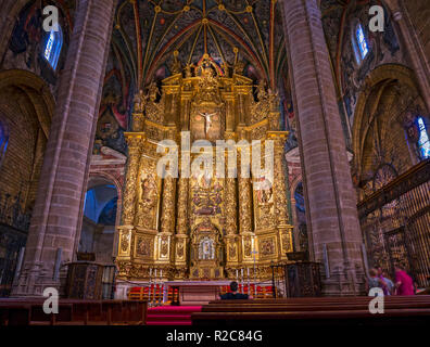 Concatedral de Santa María de la Redonda. Logroño. La Rioja. España Banque D'Images