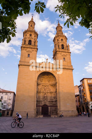 Concatedral de Santa María de la Redonda. Logroño. La Rioja. España Banque D'Images