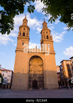 Concatedral de Santa María de la Redonda. Logroño. La Rioja. España Banque D'Images