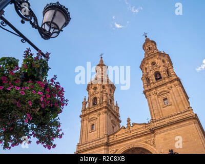 Concatedral de Santa María de la Redonda. Logroño. La Rioja. España Banque D'Images