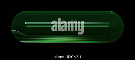 Résumé illustré de l'objet merveilleux verre design 3D panorama Banque D'Images