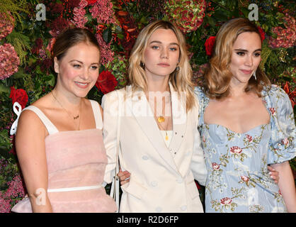 Jamie pavot, Immy, Suki Waterhouse Waterhouse assiste à la 64e Evening Standard Theatre Awards au Théâtre Royal, le 18 novembre 2018, Londres, Royaume-Uni. Banque D'Images