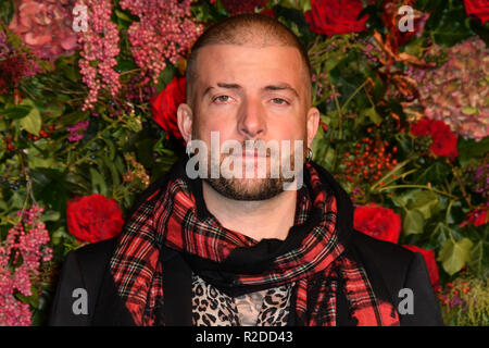 Londres, Royaume-Uni. 18 novembre, 2018. Jamie Lloyd assiste à la 64e Evening Standard Theatre Awards au Théâtre Royal, le 18 novembre 2018, Londres, Royaume-Uni. Credit Photo : Alamy/Capital Live News Banque D'Images