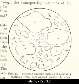 Page 369 de "un traité sur les roches, Rock-Weathering, et des sols. [Avec illustrations.]' . Banque D'Images