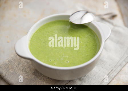 Soupe verte Banque D'Images