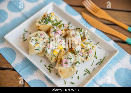 Dîner santé Banque D'Images