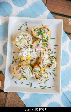 Dîner santé Banque D'Images