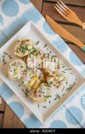 Dîner santé Banque D'Images