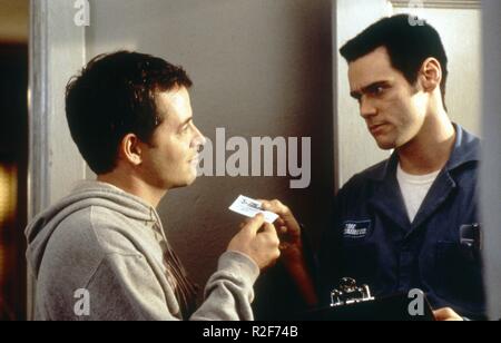 The Cable Guy Année : 1996 USA Réalisateur : Ben Stiller Matthew Broderick, Jim Carrey Banque D'Images