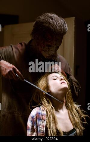 Halloween II Année : 2009 Réalisateur : Rob Zombie Tyler Mane, Scout Taylor-Compton Banque D'Images