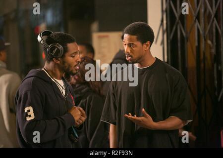 La station Fruitvale Année : 2013 USA Réalisateur : Ryan Coogler Ryan Coogler ; Michael B. Jordan Shooting photo Banque D'Images