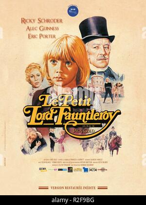 Petit Lord Fauntleroy Année : 1980 - UK : affiche de film Jack Gold (Fr) Banque D'Images