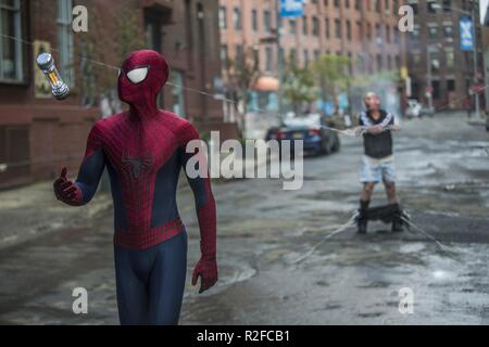 L'Amazing Spider-man 2 Année : 2014 USA Réalisation : Marc Webb Andrew Garfield Banque D'Images