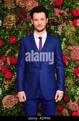 Jamael Westman assistant à l'Evening Standard Theatre Awards 2018 au Theatre Royal, Drury Lane à Covent Garden, Londres Banque D'Images