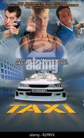 Taxi 2 Année : 2000 - France Réalisateur : Gérard Krawczyk, Frédéric Diefenthal, Emma Sjöberg, Samy Naceri Film poster (Sp) Banque D'Images