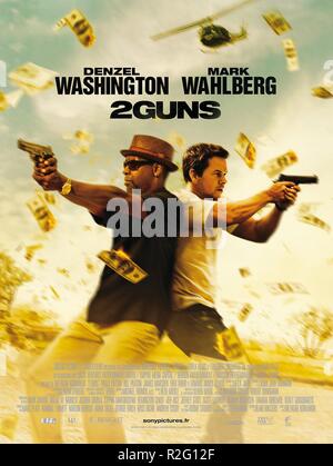 2 canons Année : 2013 USA Réalisation : Baltasar Kormákur Denzel Washington, Mark Wahlberg Banque D'Images