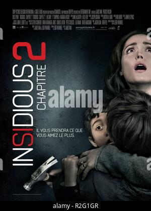 Insidieux : Chapter 2 Année : 2013 USA Réalisateur : James Wan Rose Byrne Film poster (Fr) Banque D'Images