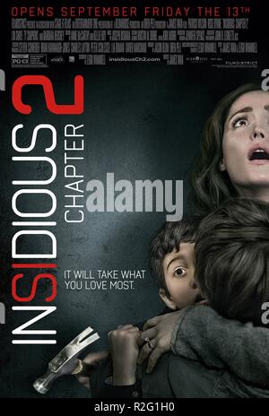 Insidieux : Chapter 2 Année : 2013 USA Réalisateur : James Wan Rose Byrne Film poster (USA) Banque D'Images