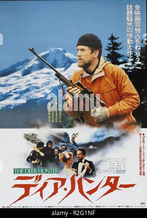 Le Deer Hunter Année : 1978 - USA Réalisateur : Michael Cimino Robert de Niro affiche ancienne (Chine) Banque D'Images