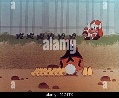 Stenatka Pribehy Année : 1960 Réalisateur : Tchécoslovaquie Zdenek Miler Animation Banque D'Images