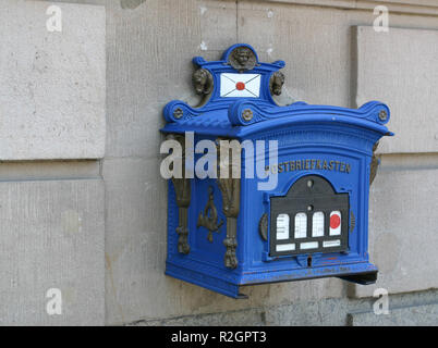 poste de boîte aux lettres Banque D'Images