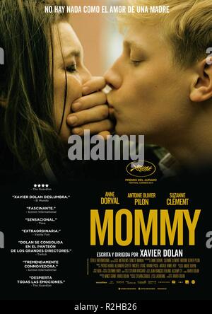 Maman Année : 2014 Canada Réalisateur : Xavier Dolan, Anne Dorval, Antoine-Olivier Pilon Movie poster (Sp) Banque D'Images