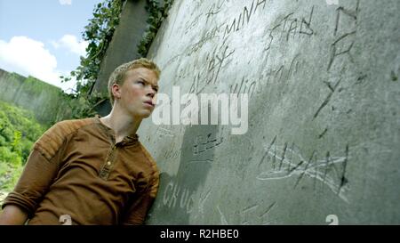 Le Labyrinthe Runner Année : 2014 USA Réalisation : Wes Ball Poulter Banque D'Images