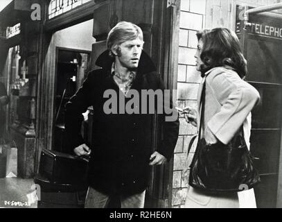 Trois jours du Condor Année : 1975 USA Réalisateur : Sydney Pollack Robert Redford, Faye Dunaway Banque D'Images