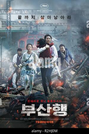 Busanhaeng jusqu'à la gare de Busan Année : 2016 Réalisateur : Corée du Sud Sang-ho Yeon affiche de film Banque D'Images