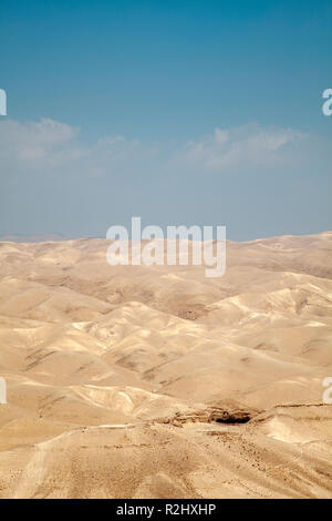 Paysage de Judée autour de Jéricho - Israël Banque D'Images