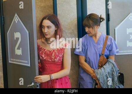 Lady Bird Année : 2017 USA Réalisation : Greta Gerwig Saoirse Ronan, Laurie Metcalf Banque D'Images