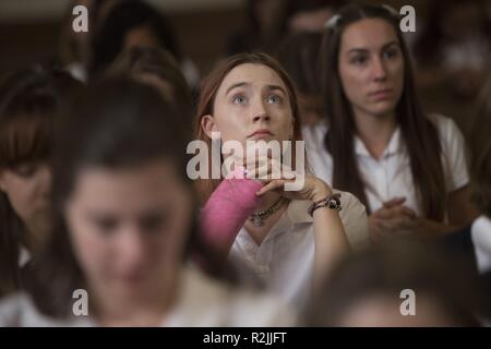 Lady Bird Année : 2017 USA Réalisation : Greta Gerwig Saoirse Ronan Banque D'Images